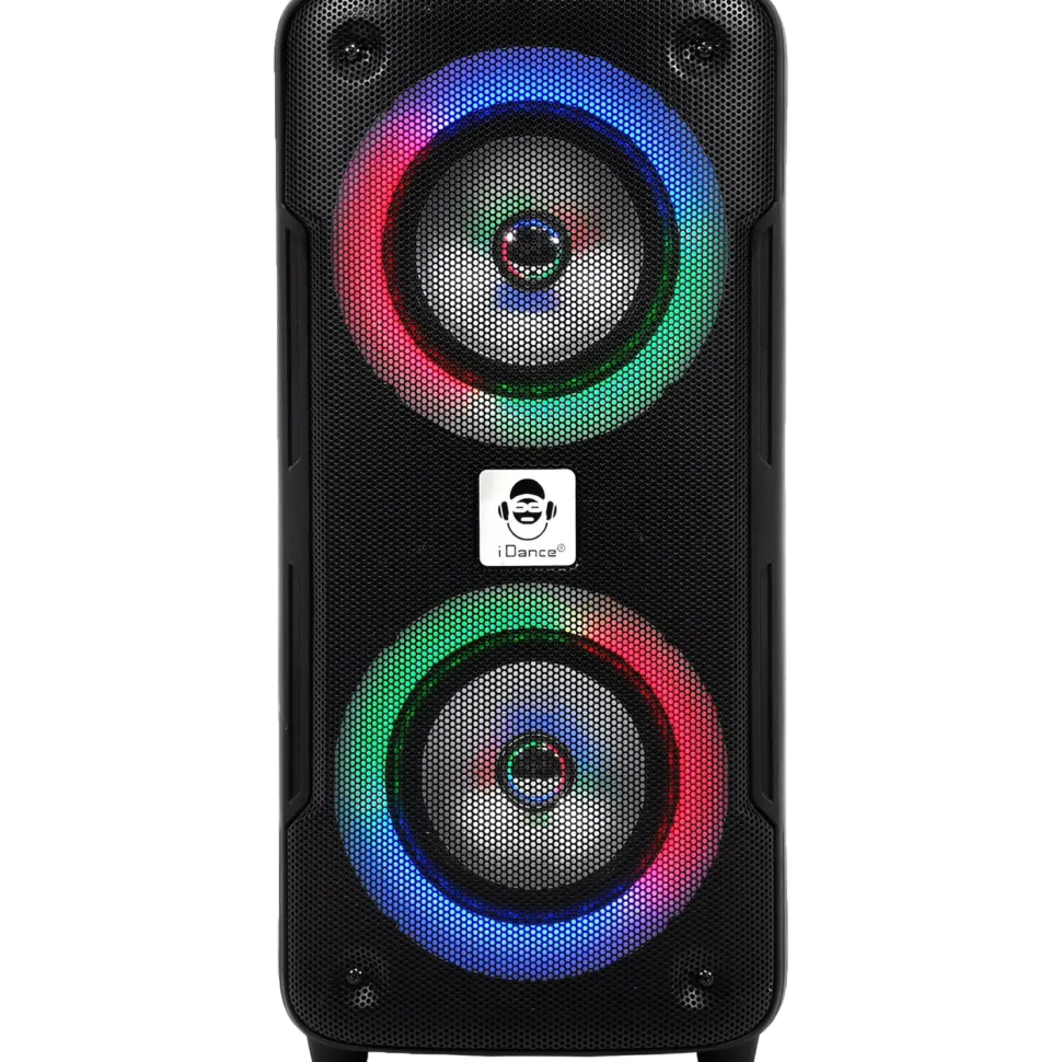 Speaker Bluetooth Altoparlante DJX100 con microfono e Luci RGB PartyBox