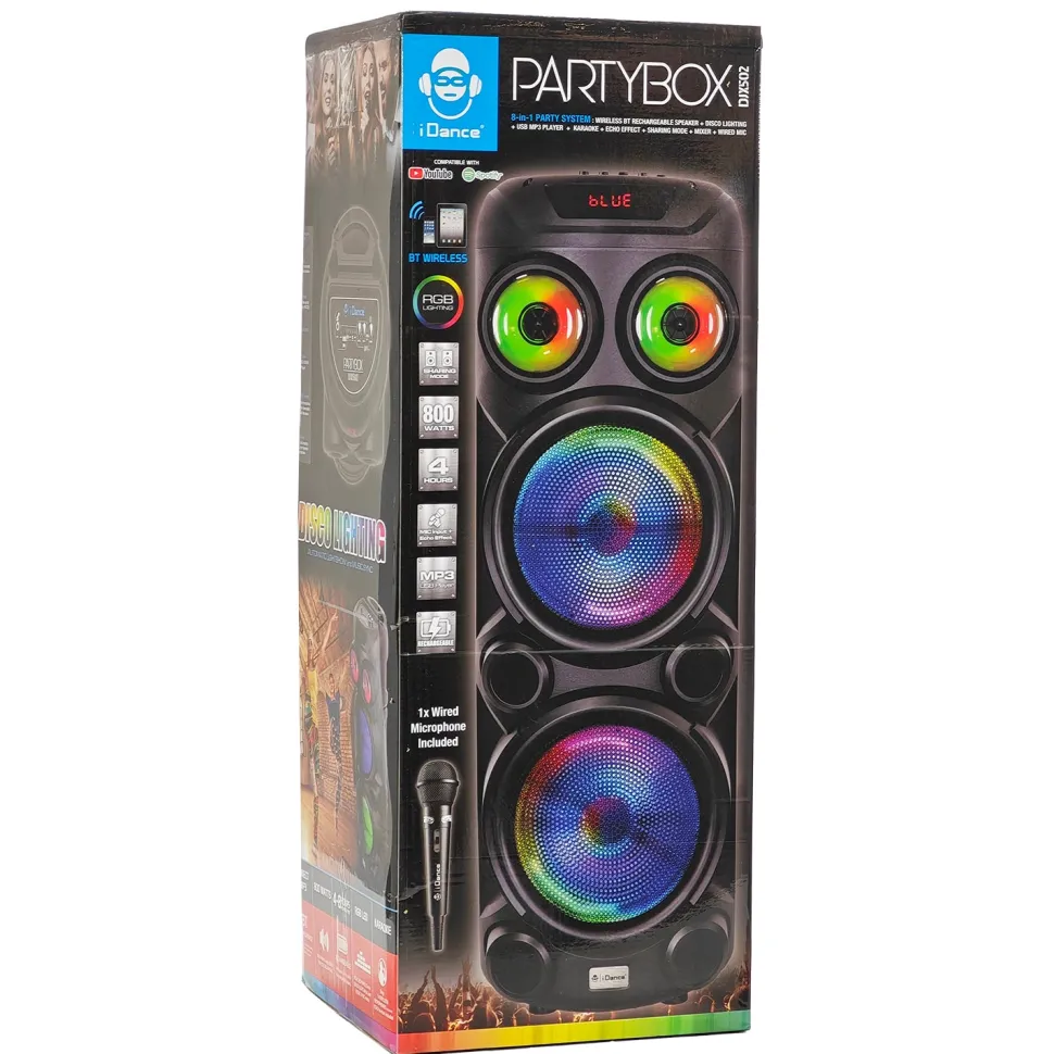 Speaker Bluetooth Altoparlante Partybox DJX502