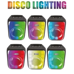 Speaker Bluetooth Altoparlante con Luci Led Blaster B3X