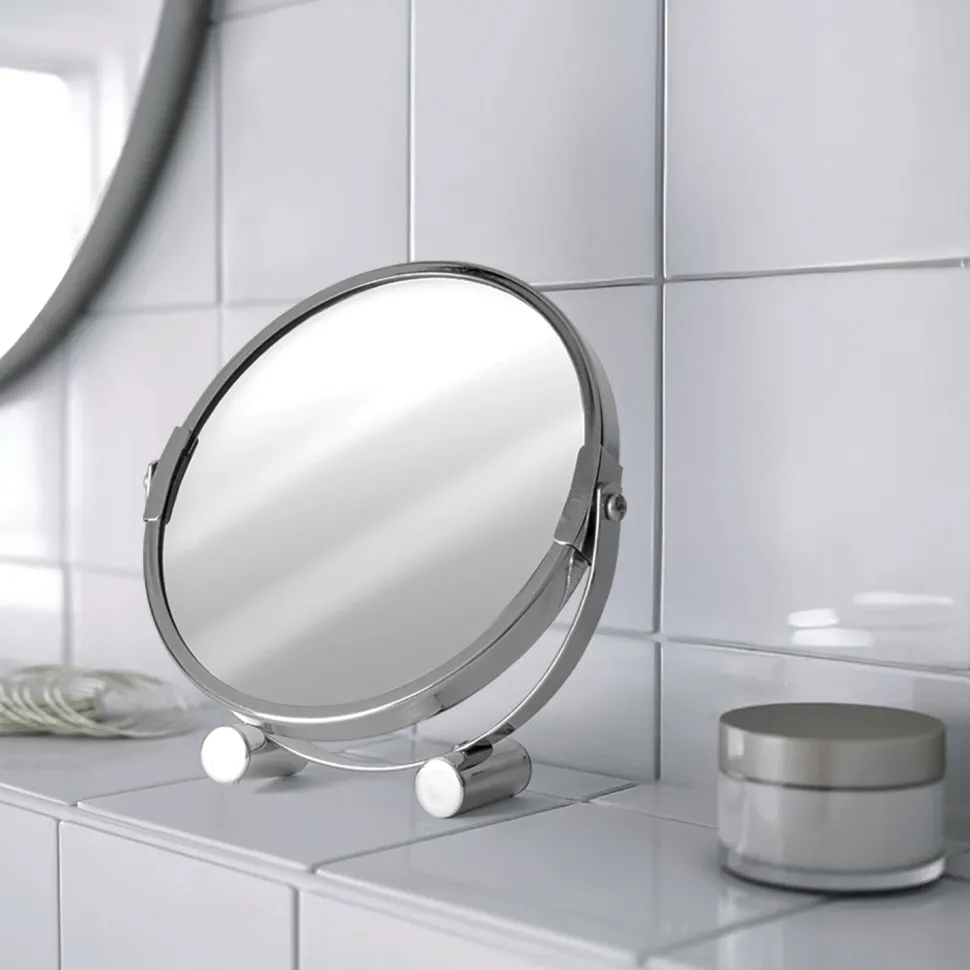 Specchio Ingranditore Doppio h18 cm diametro 17 cm