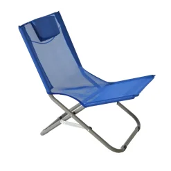 Spiaggina Pieghevole con Cuscino h55x49x49 cm