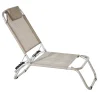 Spiaggina Pieghevole con Cuscino h73x109x46 cm
