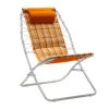 Spiaggina Pieghevole con Cuscino h77x75x59 cm