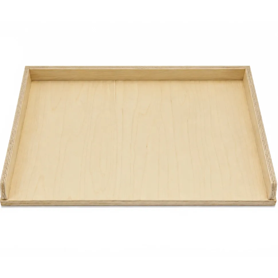 Spianatoia con Sponde in Legno di Abete laterali 65x45 cm