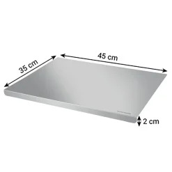 Spianatoia in Acciaio Inox Linea Grandchef 45x35 cm