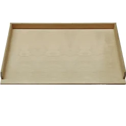Spianatoia in legno di abete con sponde laterali Linea Abete 75x50 cm