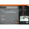 Stendibiancheria da pavimento Soleil