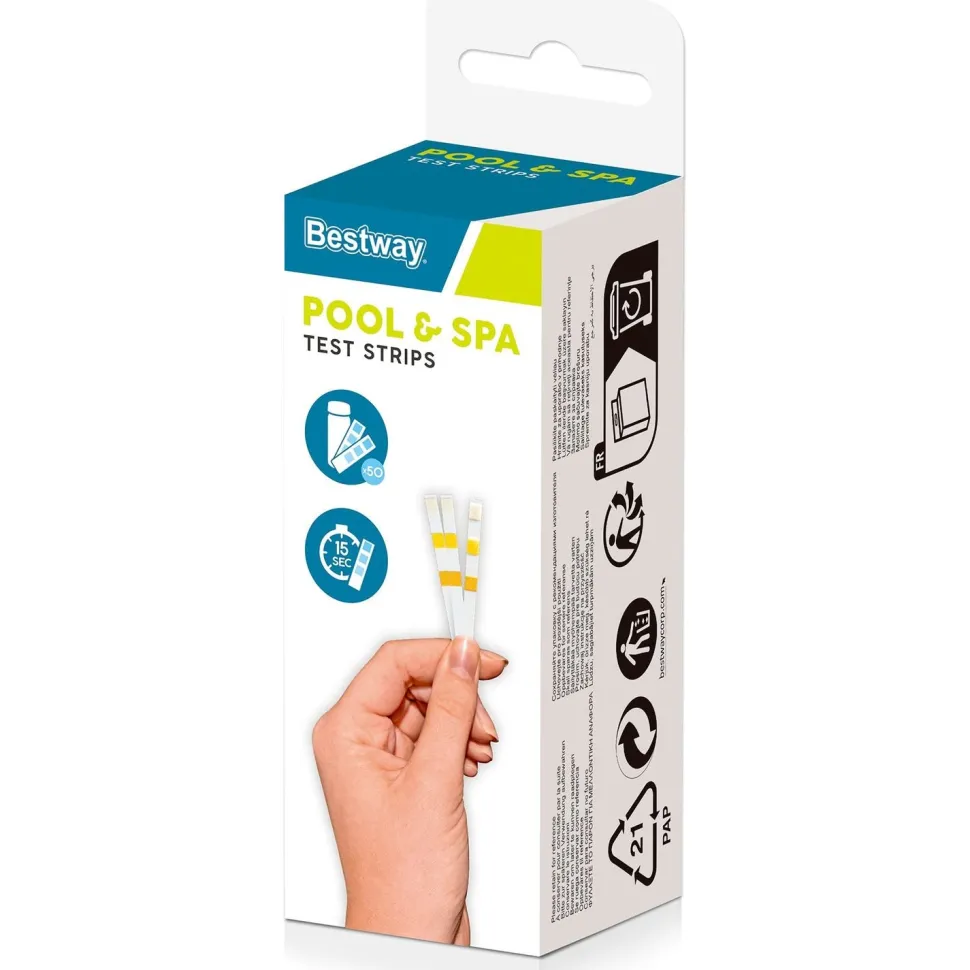 Strisce test reattive 3 in 1 Pool & SPA 50 pezzi