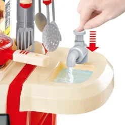 Super Chef Cucina Giocattolo con Suoni, Luci e 24 Accessori