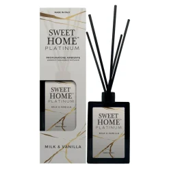 Sweet Home Platinum Profumatore Ambiente Milk & Vanilla 500 ml