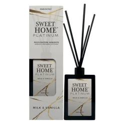 Sweet Home Platinum Profumatore Ambiente Milk & Vanilla 500 ml