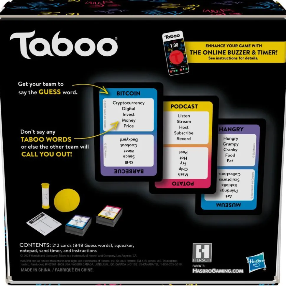 Taboo Gioco in Scatola