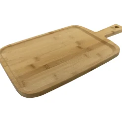 Tagliere Rettangolare con manico in bamboo 24x46 cm
