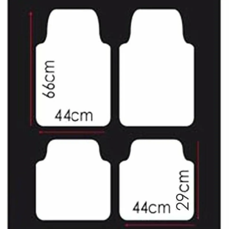 Tappetini auto Universali in moquette e Pvc