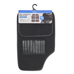 Tappetini auto Universali in Moquette nero