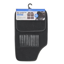 Tappetini auto Universali in Moquette nero