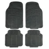 Tappetini Auto Universali in Pvc Nero set 4 pezzi