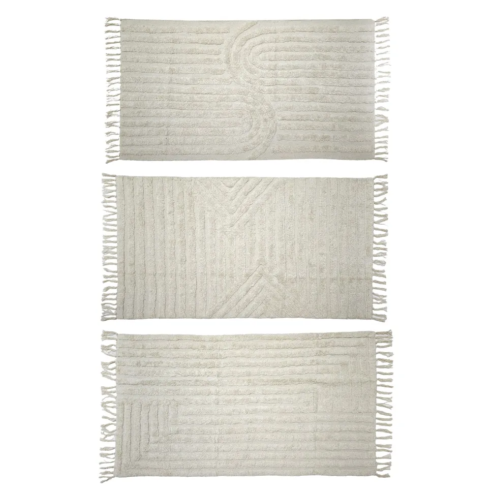 Tappeto Azulejos con Frange 70x120 cm