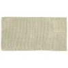 Tappeto Bagno in Ciniglia Beige 120x60 cm