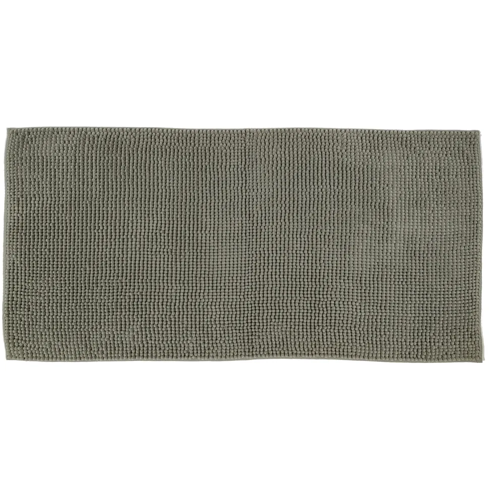 Tappeto Bagno in Ciniglia Tortora 120x60 cm