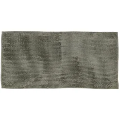 Tappeto Bagno in Ciniglia Tortora 120x60 cm