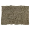 Tappeto Bagno in Ciniglia Tortora 80x50 cm