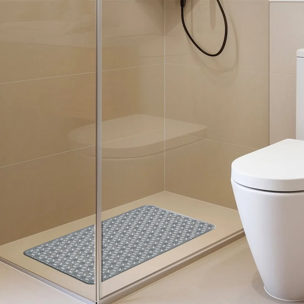Tappeto da bagno per doccia e vasca antiscivolo 68x37 cm