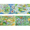 Tappeto Gioco con 4 automobiline e accessori 120x80 cm