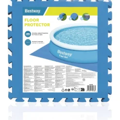 Tappeto sotto piscina componibile e protettivo da 50x50 cm