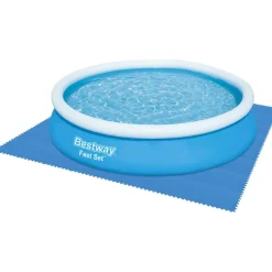 Tappeto sotto piscina componibile e protettivo da 50x50 cm