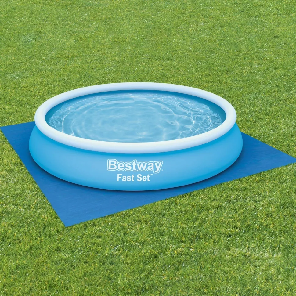 Tappeto sotto piscina Quadrato da 396x396 cm