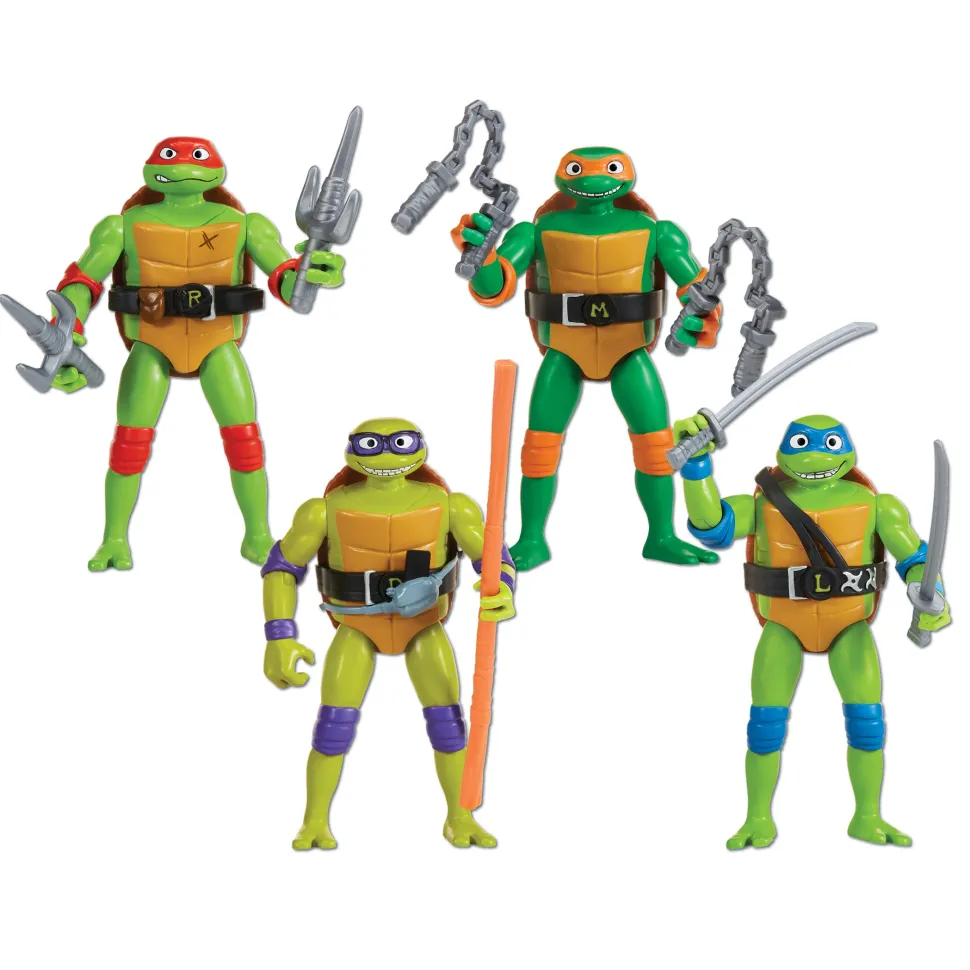 Tartarughe Ninja Shell Spin Action Figure 12 cm Assortita