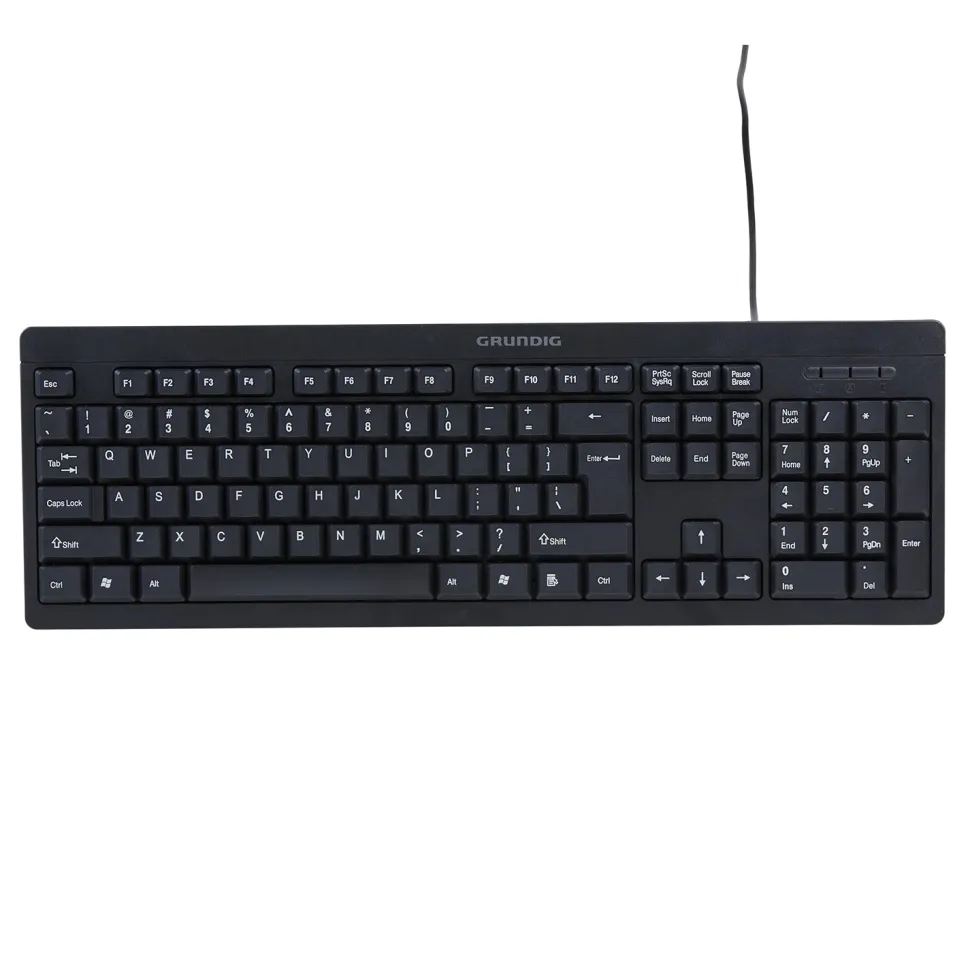 Tastiera Usb Cablata con Cavo 146 cm
