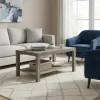 Tavolino con Mensola Legno Rovere
