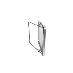 Tavolo da Campeggio Richiudibile in Acciaio 80x60 cm