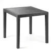 Tavolo da giardino King Antracite Linea Rattan