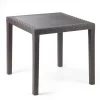 Tavolo da giardino King Moka Linea Rattan
