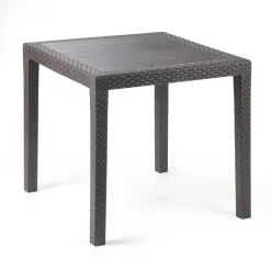 Tavolo da giardino King Moka Linea Rattan