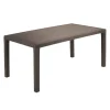 Tavolo da giardino Rettangolare Joker Moka Linea Rattan