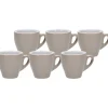 Tazze da caffè Effetto opaco in stoneware Linea Caribe