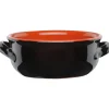 Tegame Alto con 2 Manici in Terracotta Linea Valdelsa 26 cm