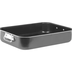 Teglia antiaderente in alluminio Linea Ambra 37x28 cm