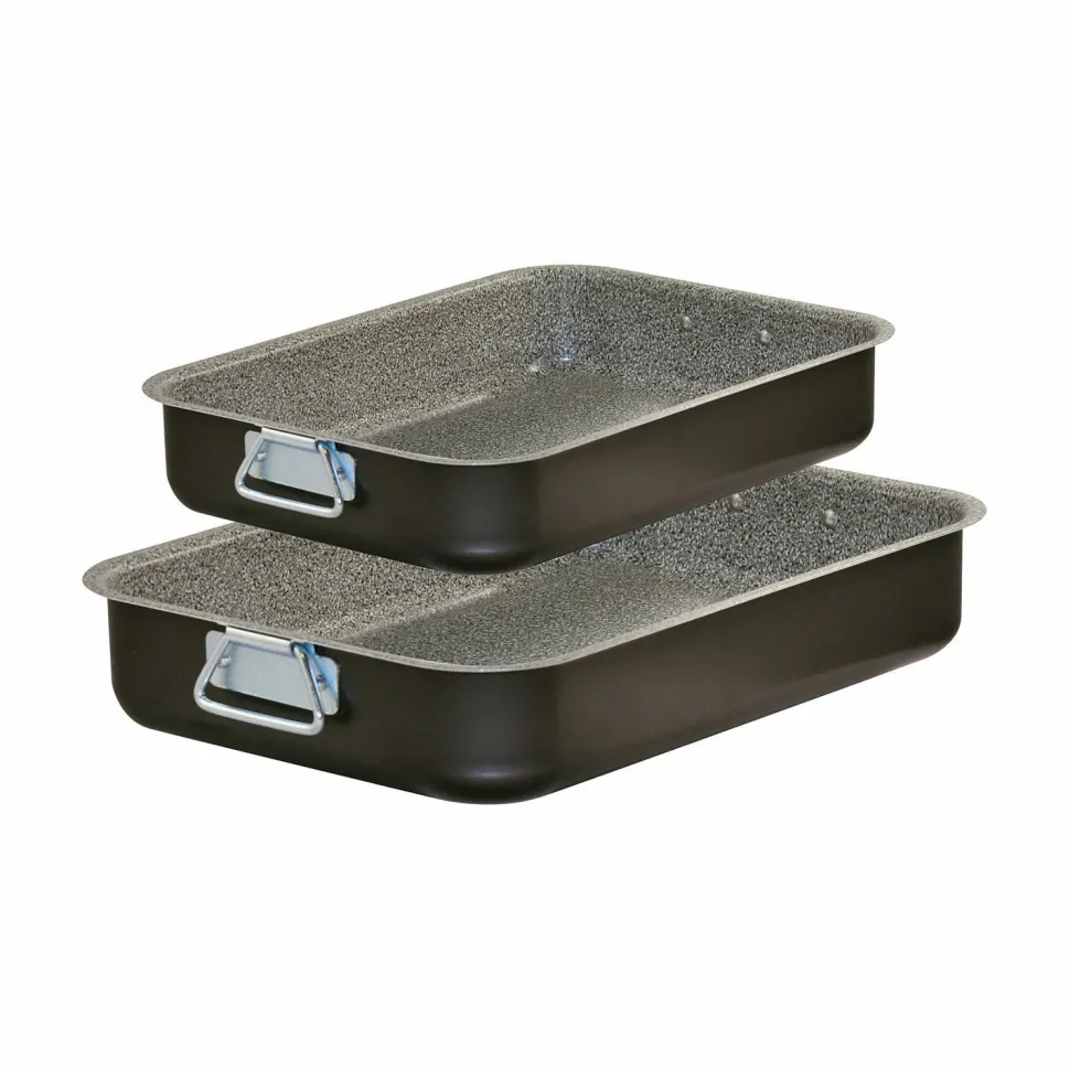Teglia da forno con asola set 2 pezzi Linea Free