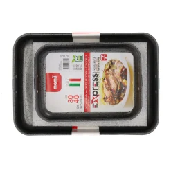 Teglia da forno Rostiere set 2 pezzi Linea Express 30/40 cm