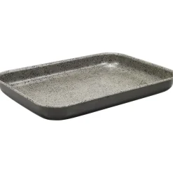Teglia Rettangolare Bassa in alluminio Linea Happy Rock
