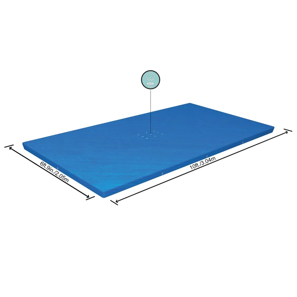 Telo Copertura Rettangolare per piscine da 300x201 cm