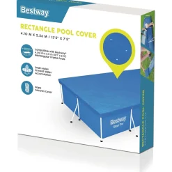 Telo Copertura Rettangolare per piscine da 400x211 cm