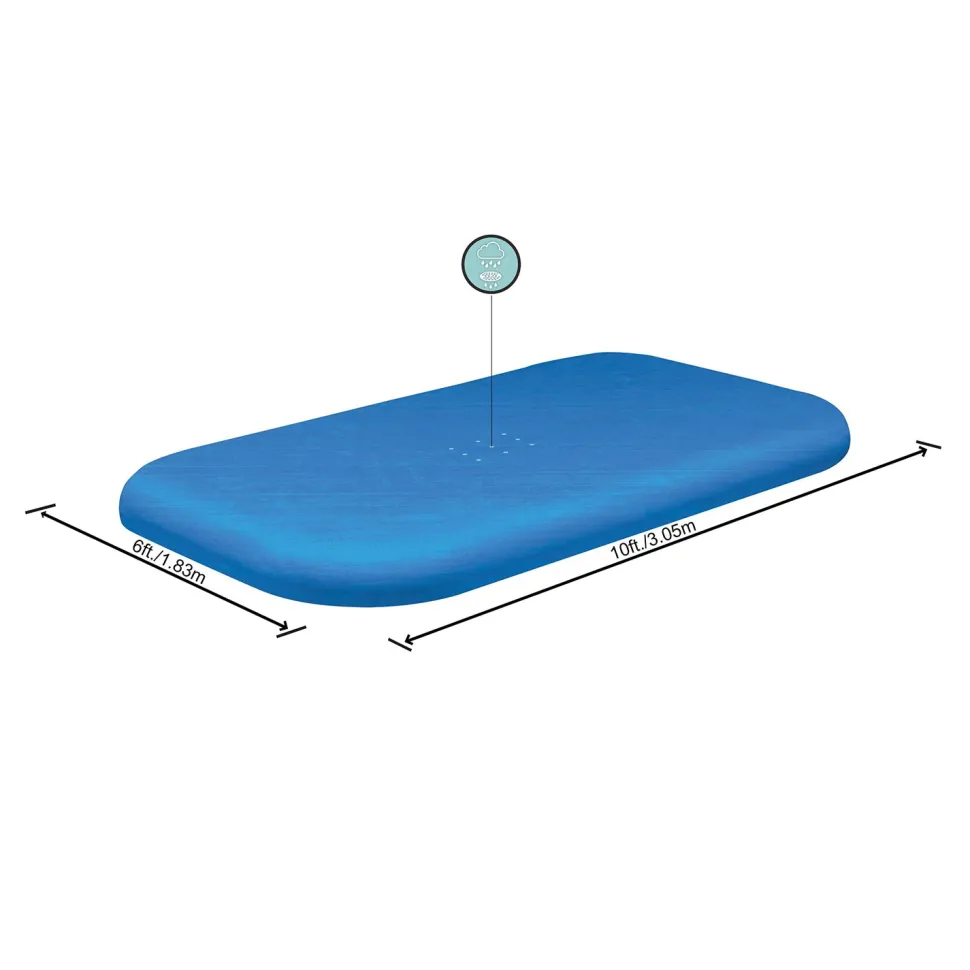 Telo Copertura Rettangolare per Piscine Family da 305x183 cm