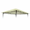 Telo di Ricambio Gazebo Ecru 3x3 metri
