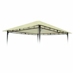 Telo di Ricambio Gazebo Ecru 3x3 metri